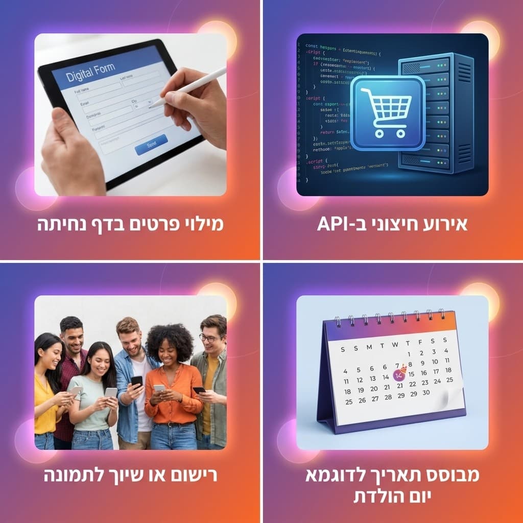טריגרים לאוטומציה
